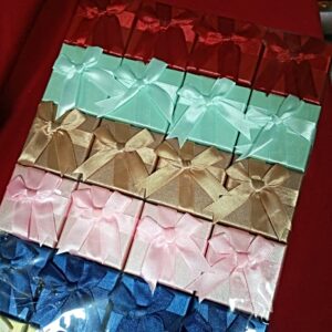 Estuches 5×5 Lazos x12unid