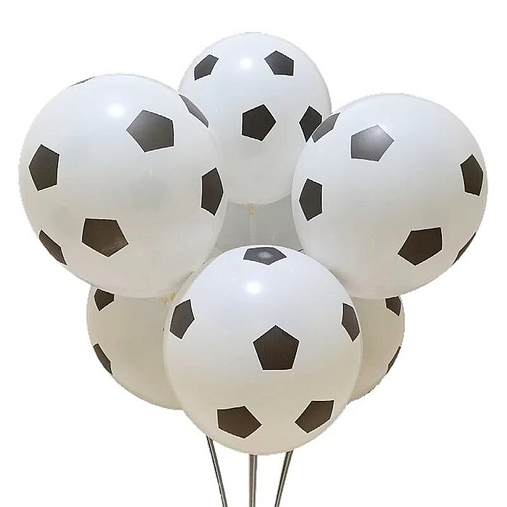 Globos Latex R11 Balon Futbol x50 unid. - Image 2