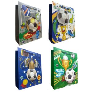 Bolsas de Regalo Lujo 18x24 Balones x12 unid