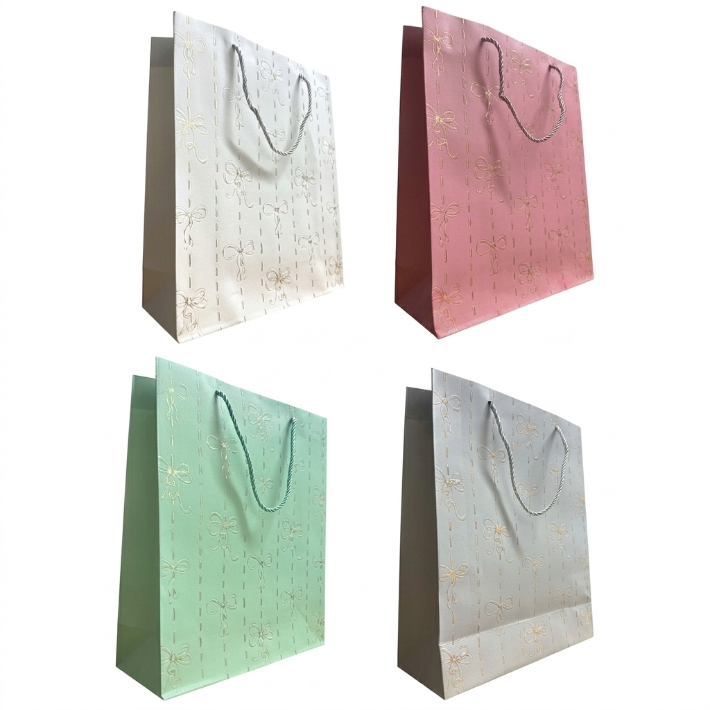 Bolsas de Regalo Lujo 18x24 Coquette x12 unid