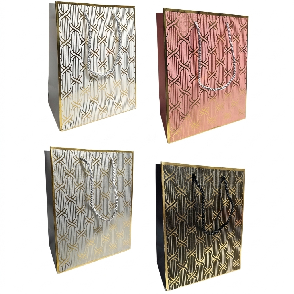 Bolsas de Regalo Lujo 18x24 DecoArt x12 unid