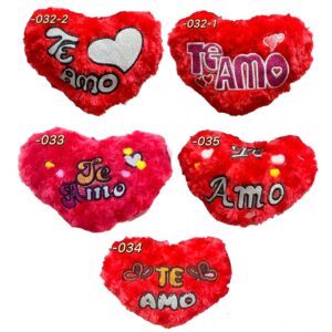 Cojin Almohada Corazón Te Amo 25cm #PC032