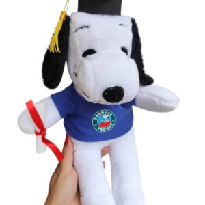 Peluche Snoopy Graduado 30cm #SE008