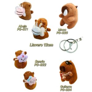 Llavero Peluche Capibara Mix2 PS823*