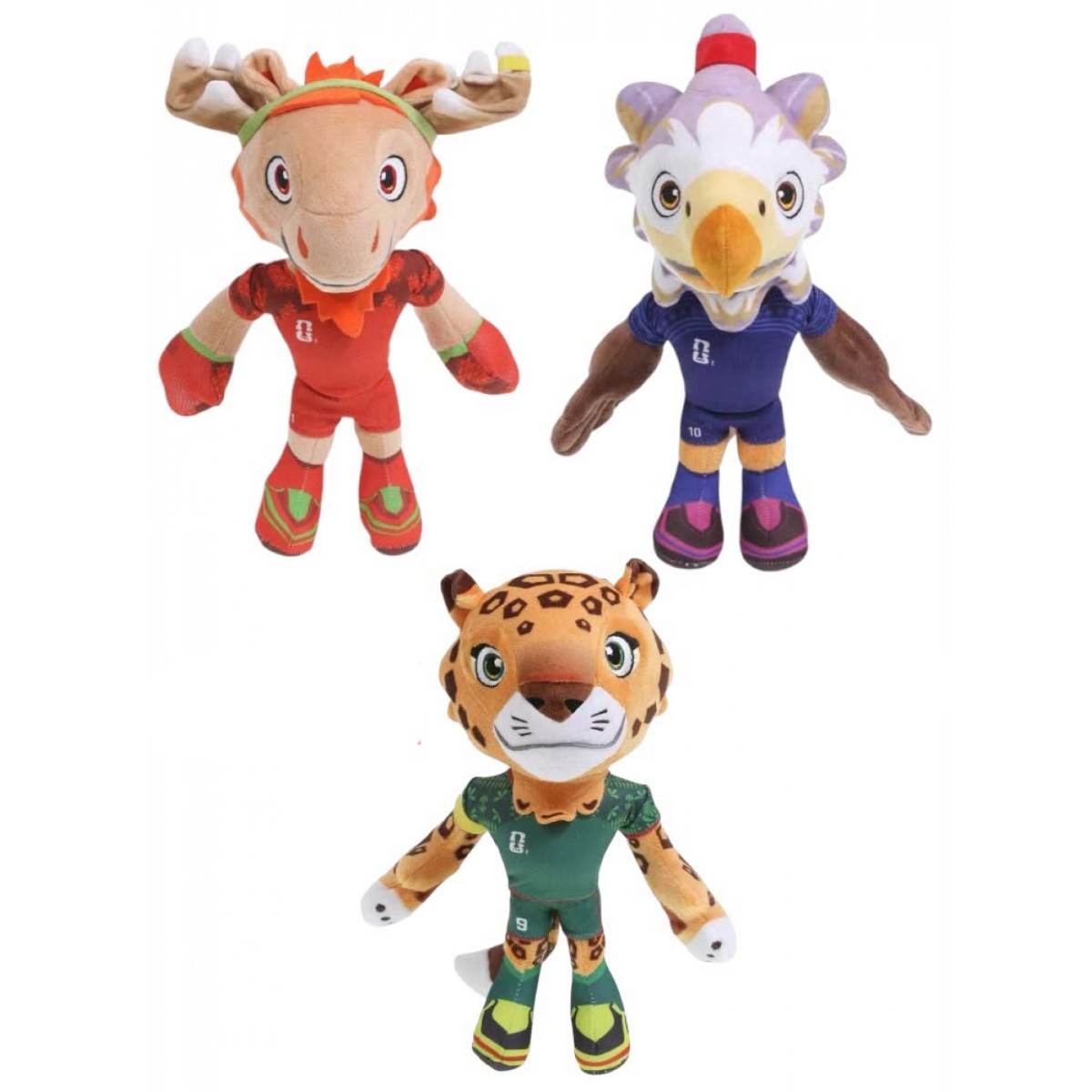 Peluches Mascotas Mundial 25cm $1617-13