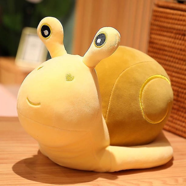 Peluche Caracol Rosa y Amarillo 25cm PS364 - Image 6