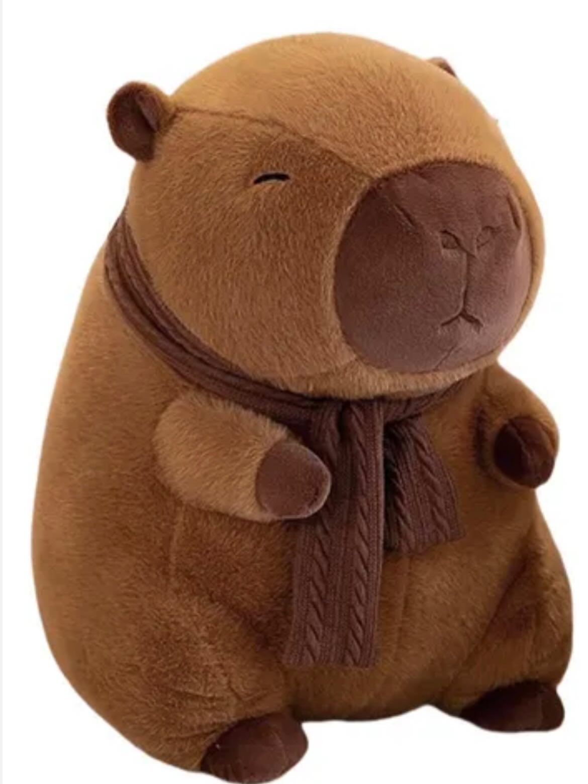 Peluche Capibara Bufanda Con Cobija 40cm PS1046 - Image 7