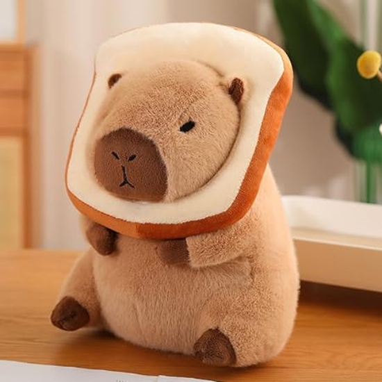 Peluche Capibara Con Pan 40cm PS858 - Image 5