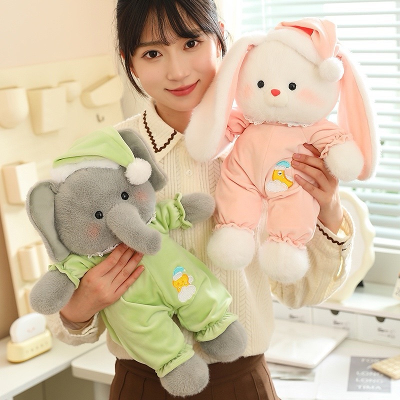 Peluche Conejo y Elefante 40cm PS1165 - Image 6