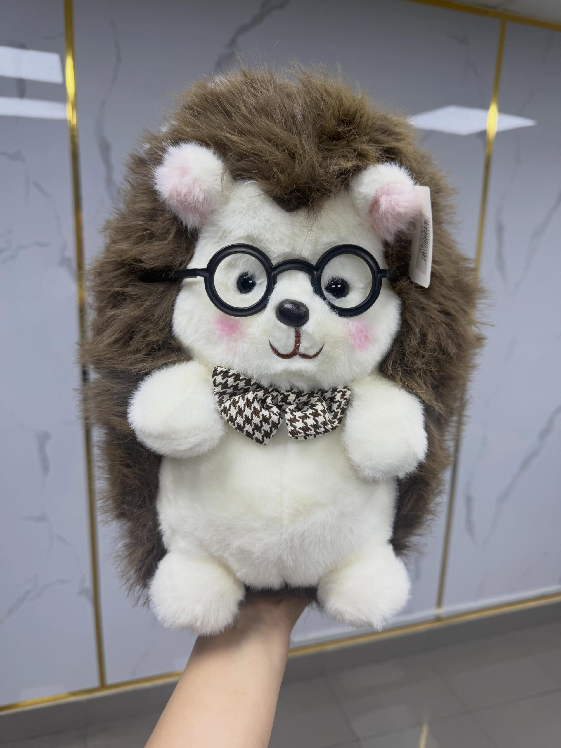 Peluche Erizo Con Lentes 30cm PS1157 - Image 3