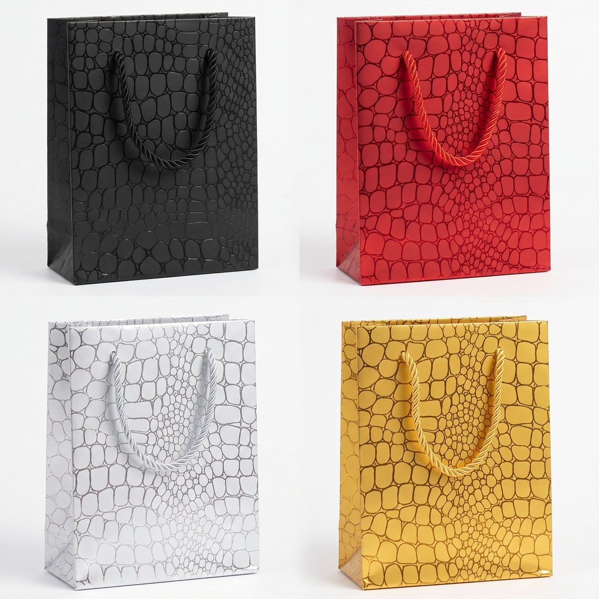Bolsas Delux P (11x15) Cocodrilo x12 unid.