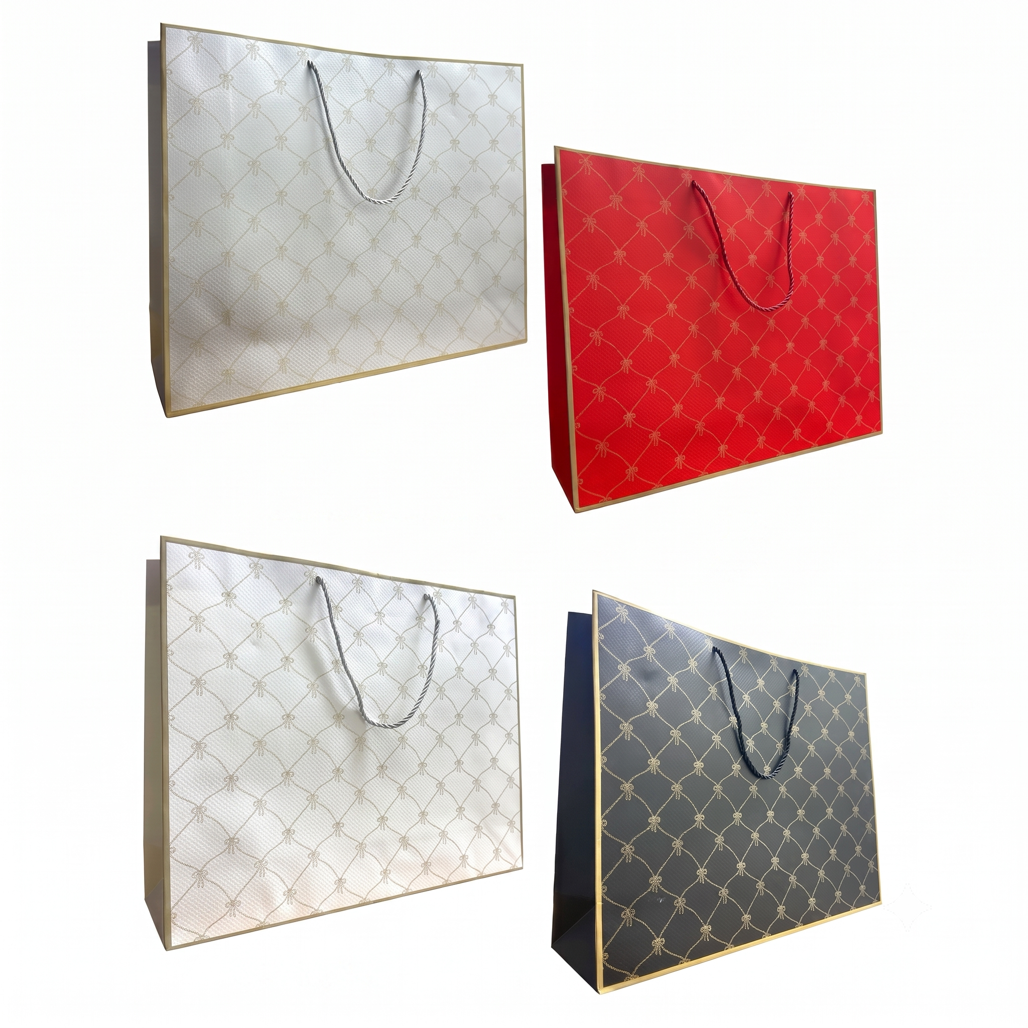 Bolsas de Regalo Lujo 32x26 Cartera textura x12 unid