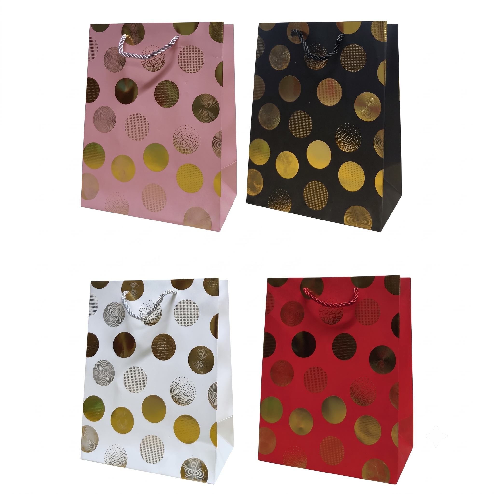 Bolsas de Regalo Lujo 30x40 Puntos x12u