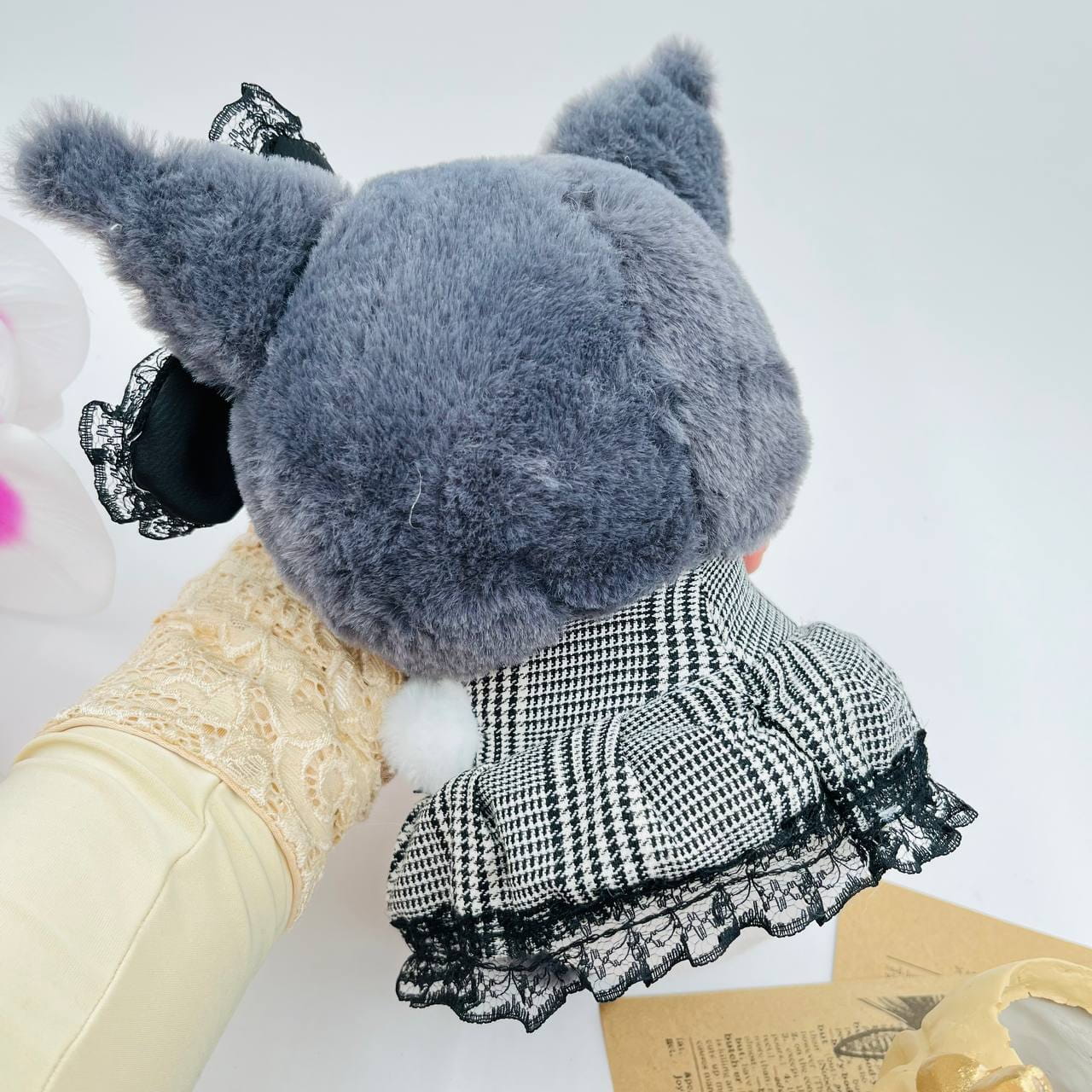 Peluche Kuromi y Melody Vestido 25cm PS796 - Image 17