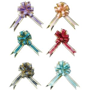 Lazos Fácil Pompon Tul1 5cm x10 unid iguales