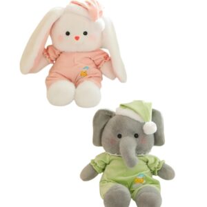 Peluche Conejo y Elefante 40cm PS1165