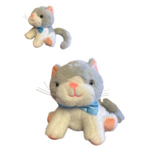 Peluche Gatito Con Moño 25cm PS350