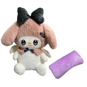 Peluche Kuromi Con Cobija 40cm PS413