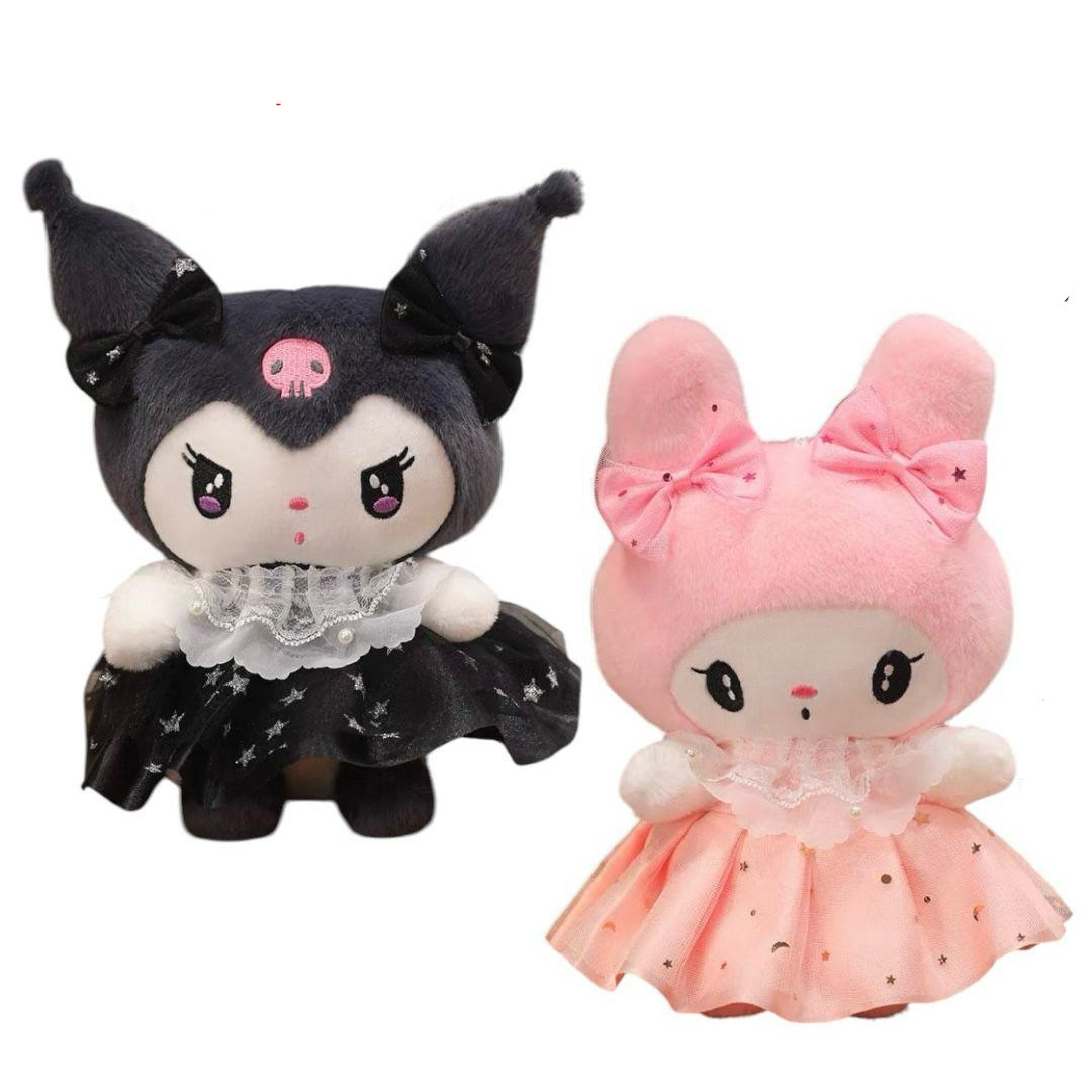 Peluche Kuromi y Melody 25cm PS563