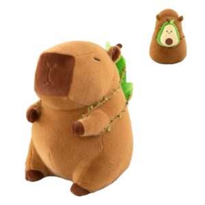 Peluche Capibara Mochila Aguacate 25cm PS900