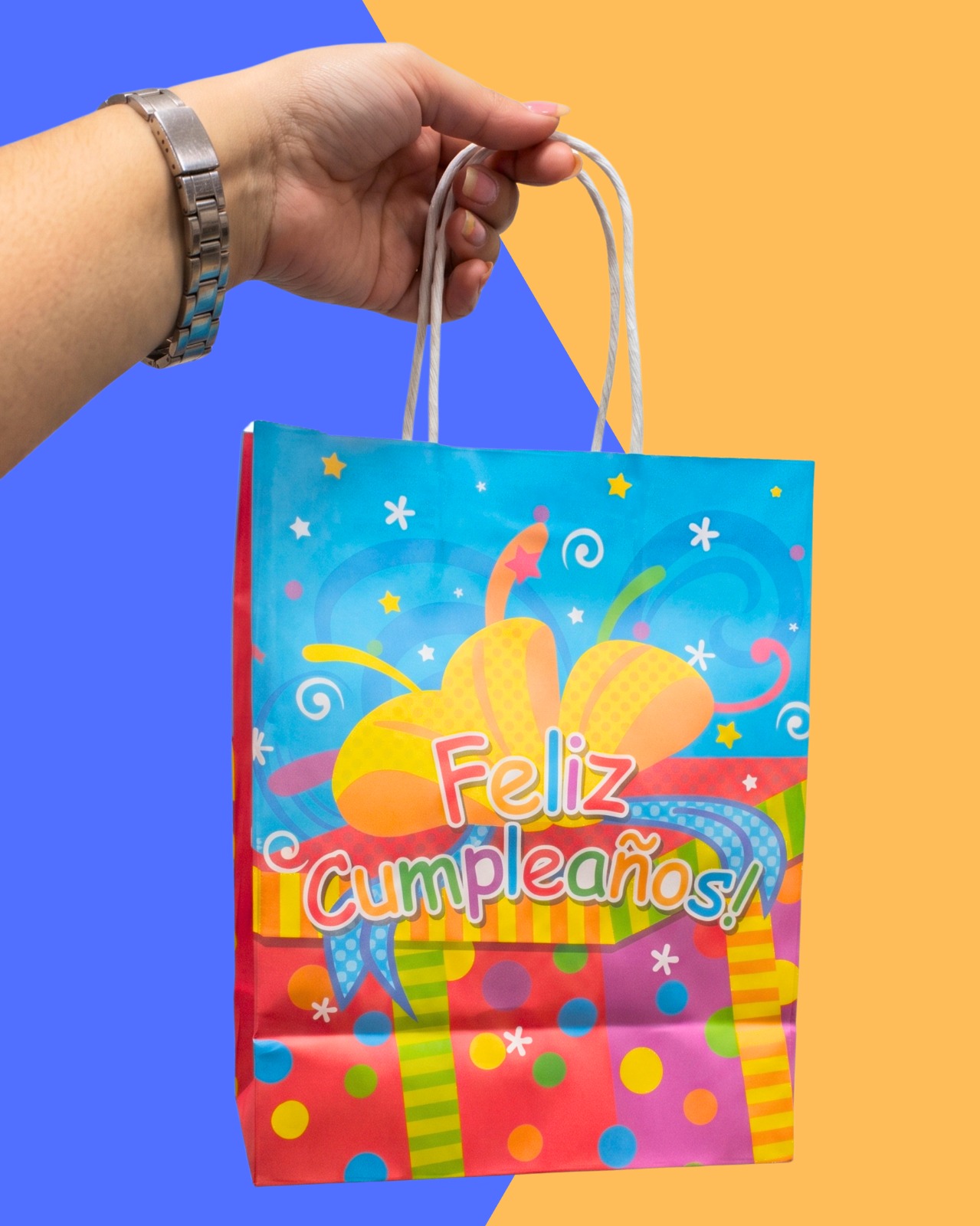 Bolsas de Papel c/asa 27×21 Cumple x12 unid. - Image 6