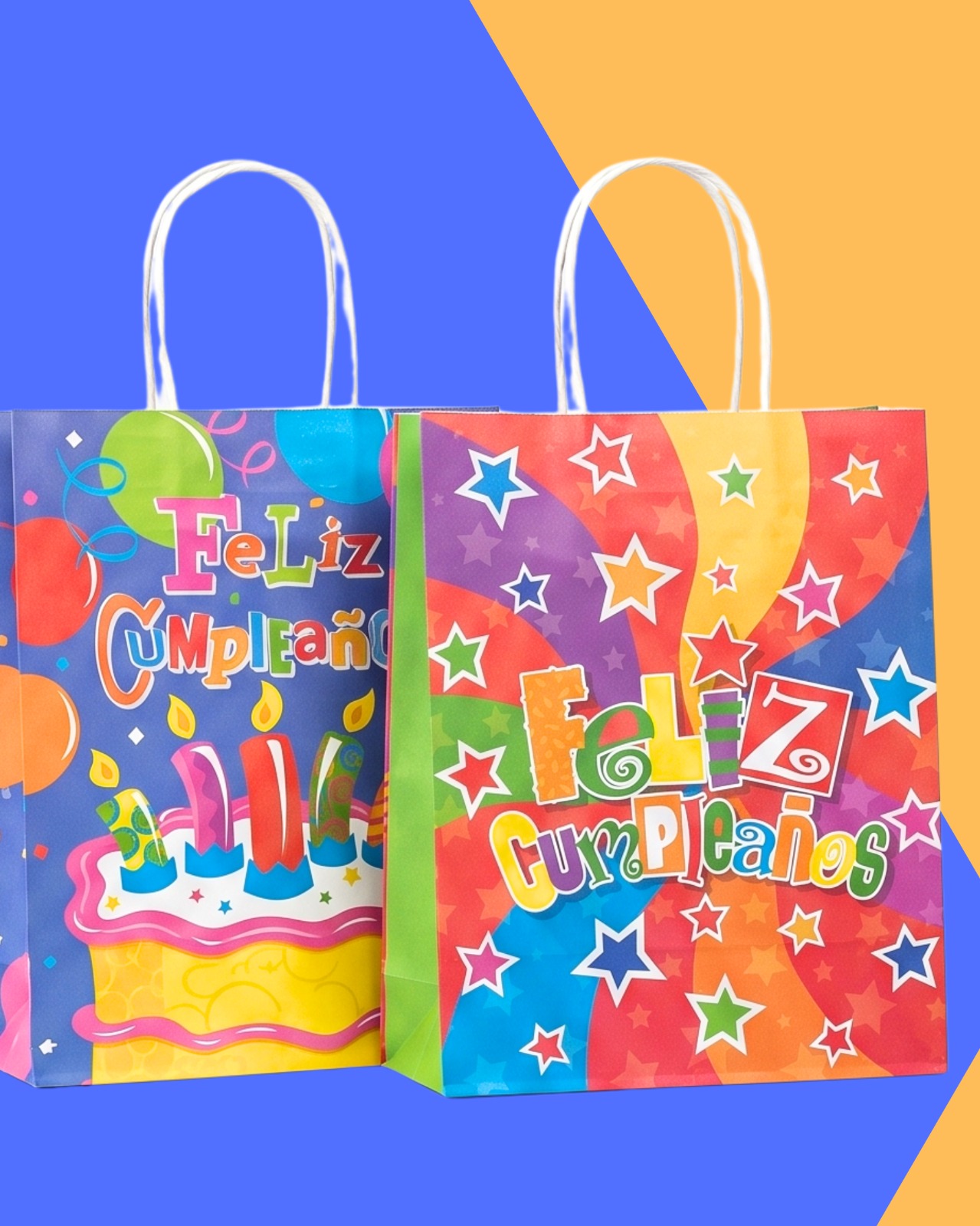 Bolsas de Papel c/asa 27×21 Cumple x12 unid. - Image 9