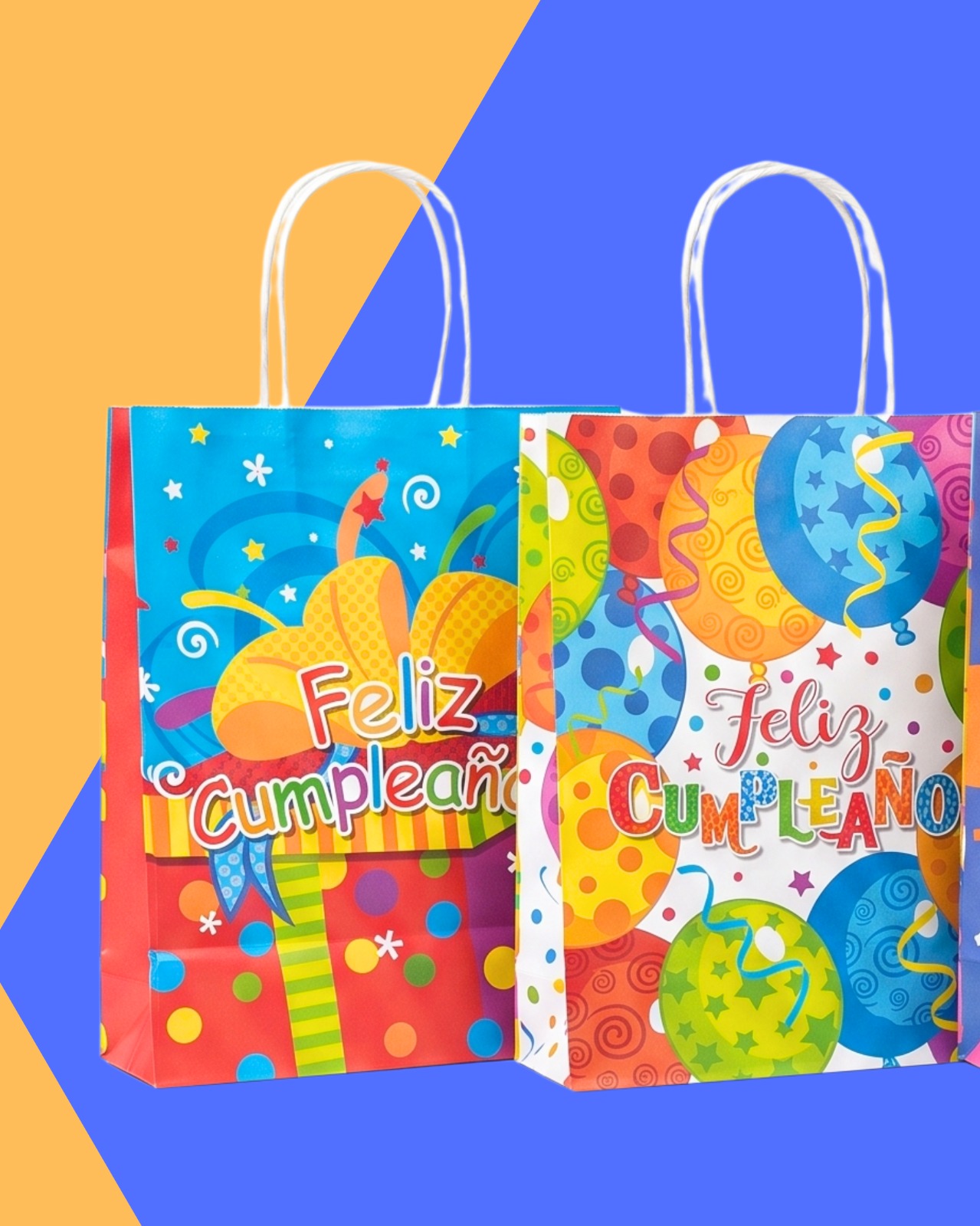 Bolsas de Papel c/asa 27×21 Cumple x12 unid. - Image 8