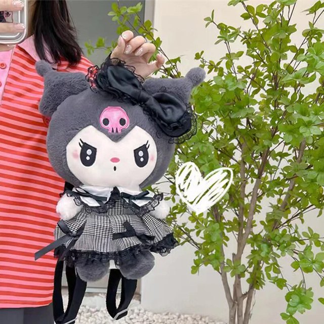 Peluche Kuromi y Melody Vestido 25cm PS796 - Image 18