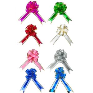 Lazos Fácil Pompon Tul2 5cm x10 unid iguales