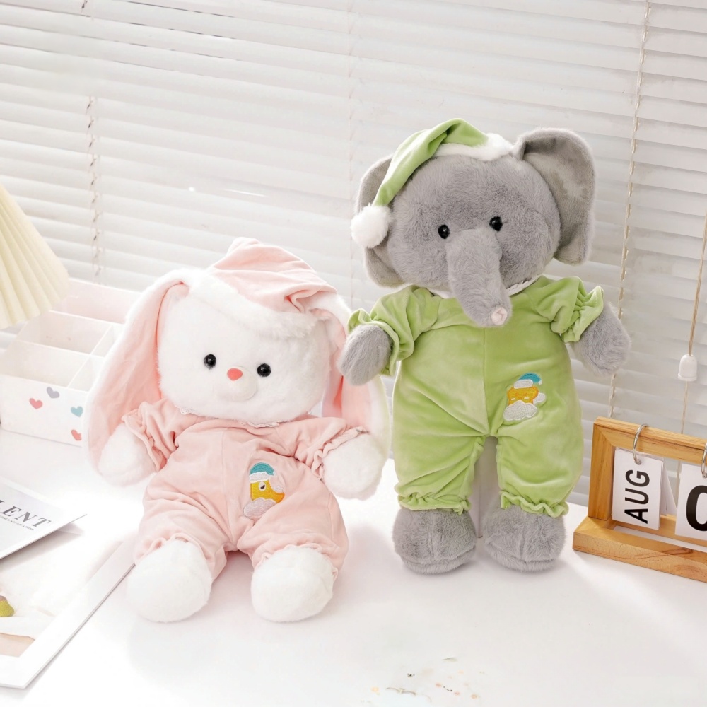 Peluche Conejo y Elefante 40cm PS1165 - Image 3