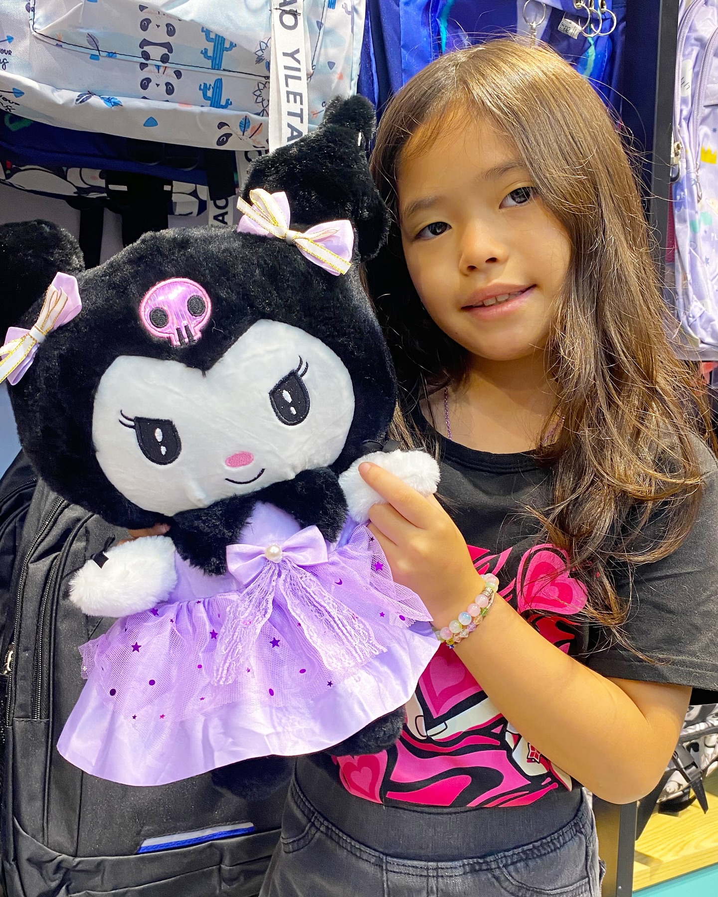 Peluche Melody y Kuromi 40cm PS690 - Image 10
