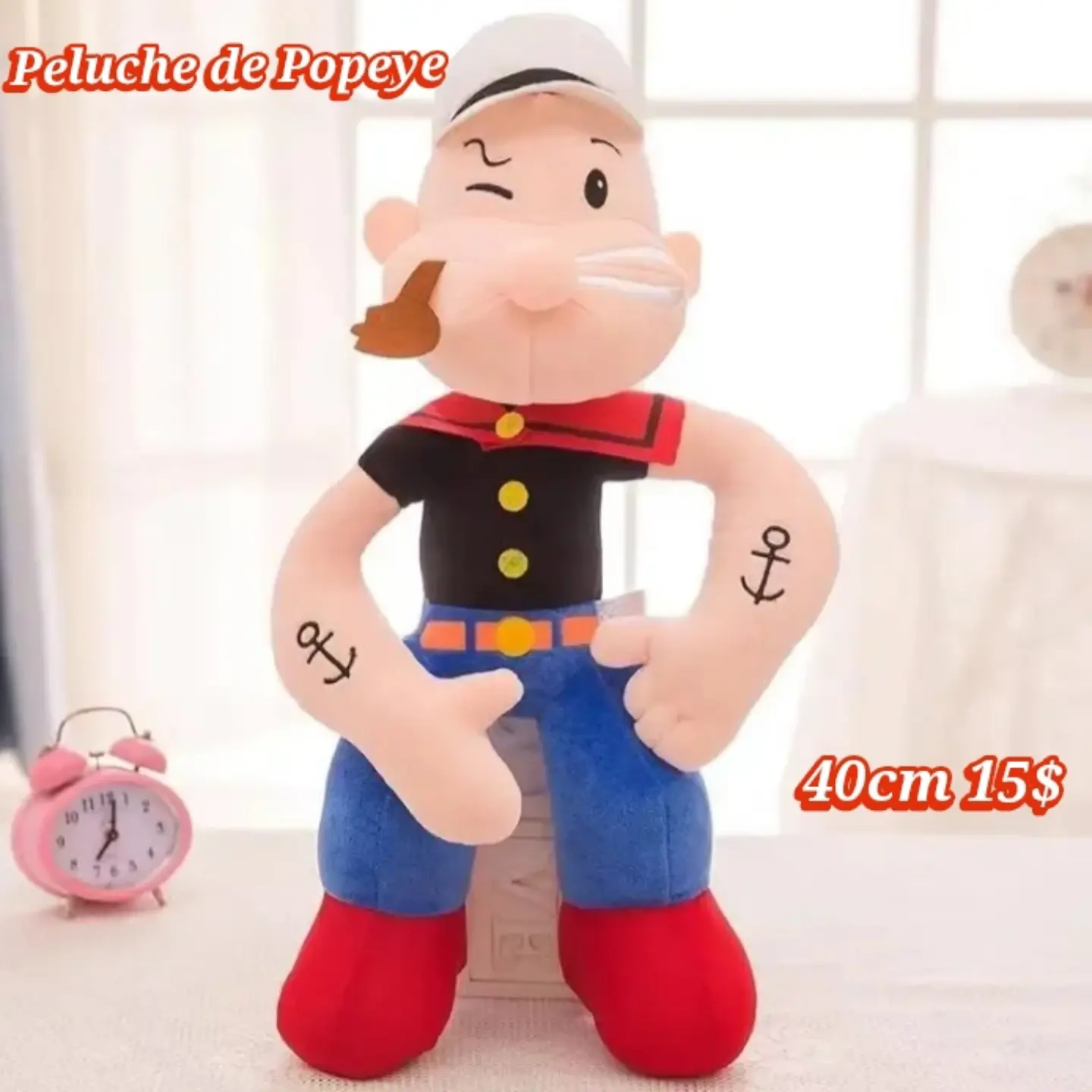 Peluche Popeye 40cm PS1123 - Image 4