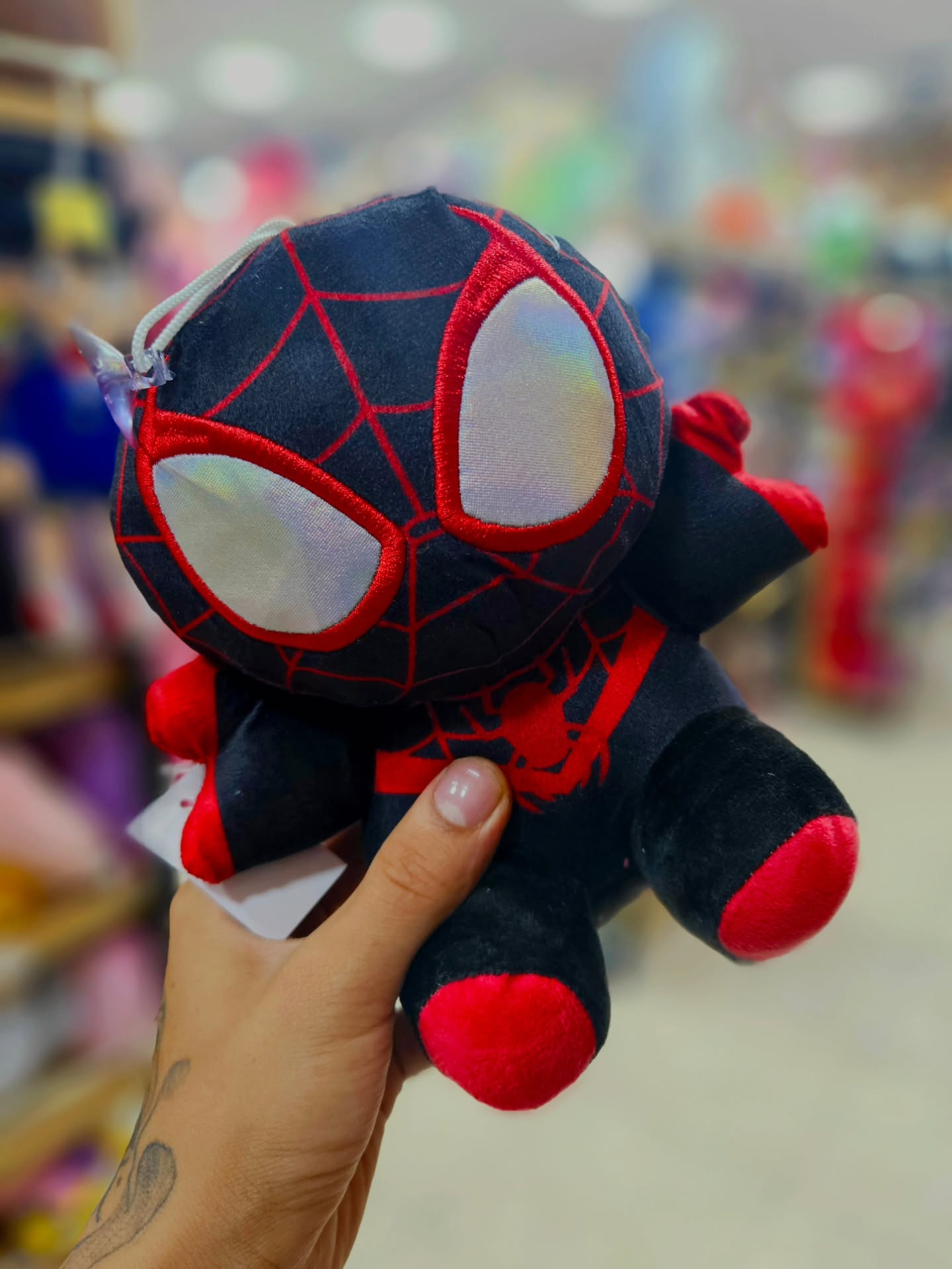 Peluche Spiderman Miles Morales 25cm PS1617-10 - Image 4