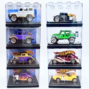 Carritos Hot Weels en Caja de Acetato