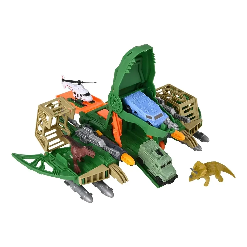 Nave Dinosaurio Para Niños 10pc + 6 Dinosaurios - Image 5