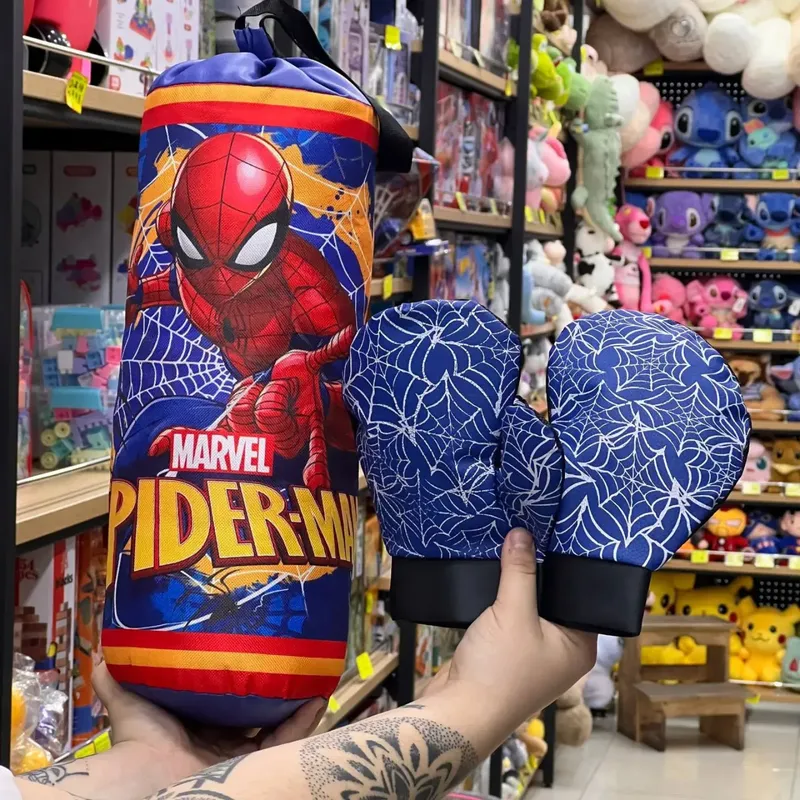 Saco De Boxeo Spiderman, Paw Patrol Y Avengers Para Niños - Image 2