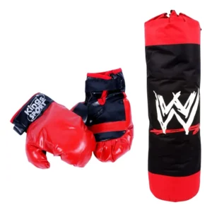 Saco De Boxeo + Guantes Para Boxeo Para Niños
