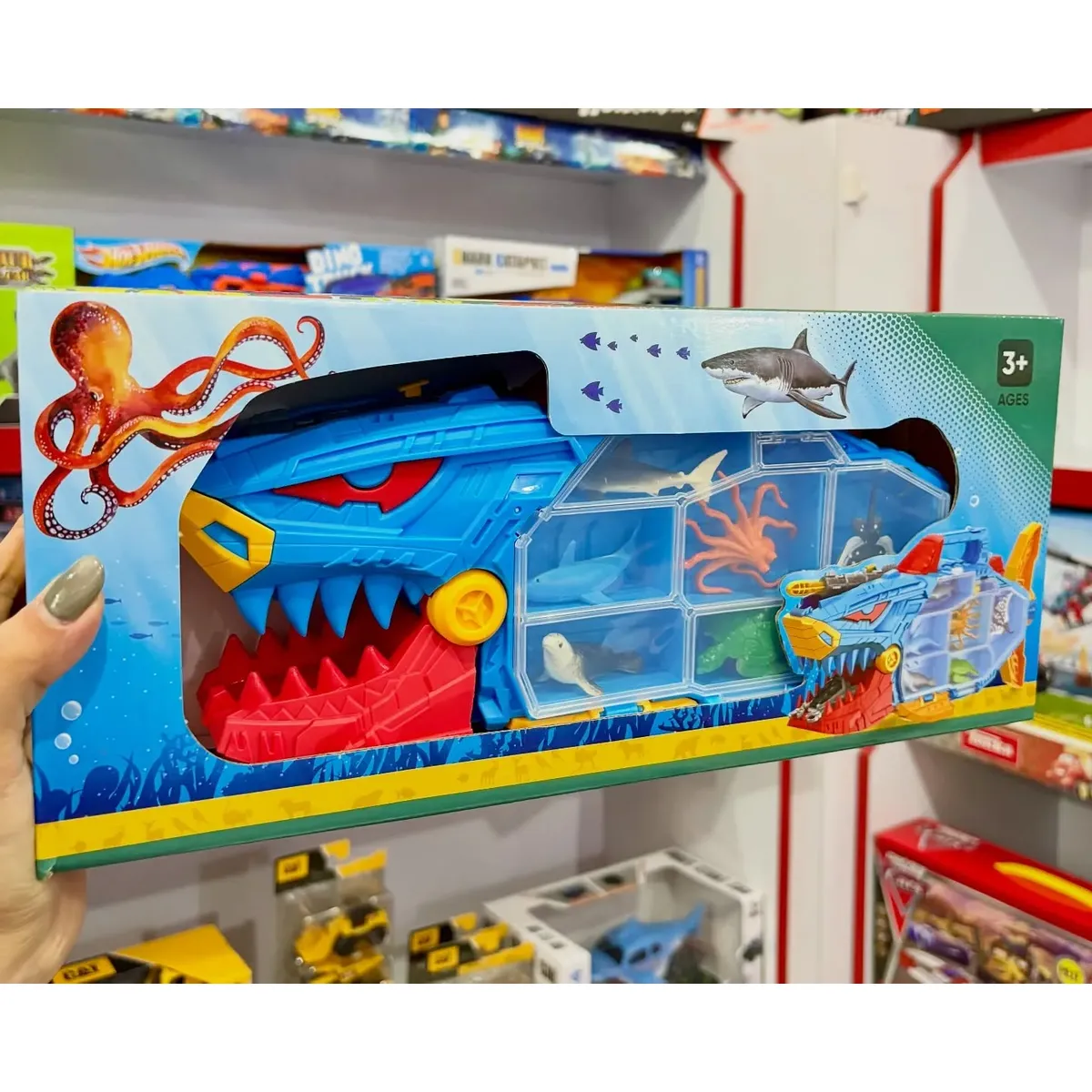 Tiburon Submarino Para Niños + 10pc - Image 2