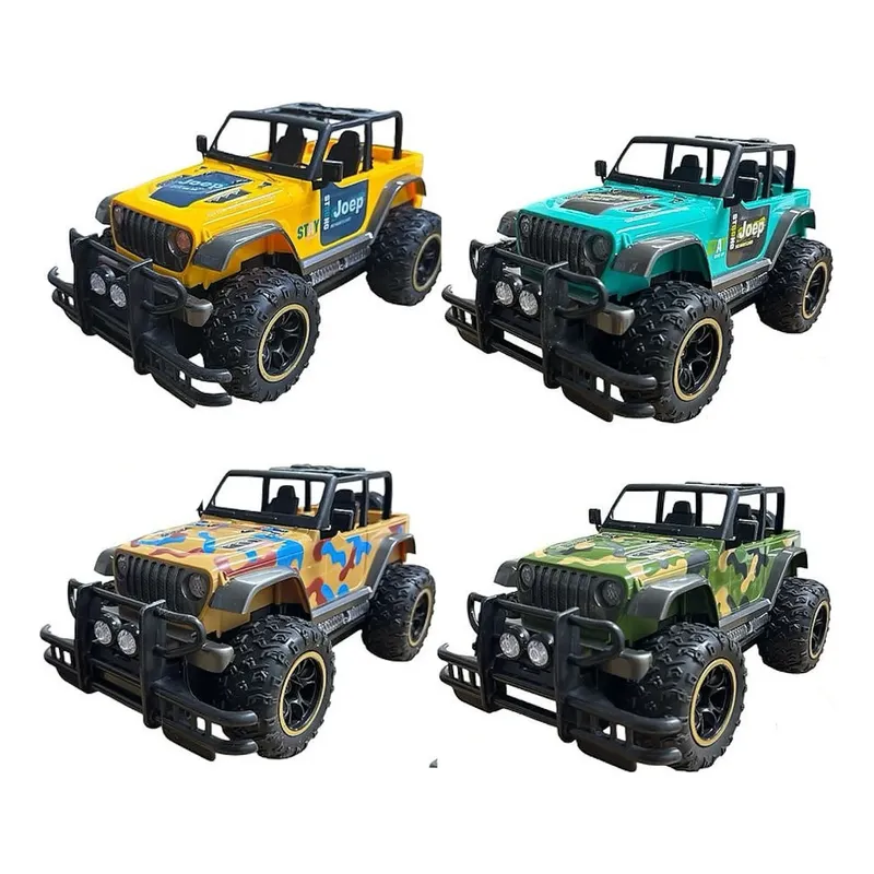 Carro Monster Truck Control Remoto + Cable Para Cargar