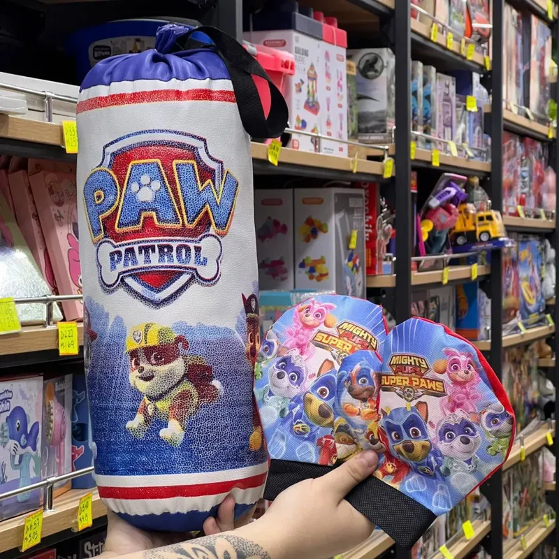 Saco De Boxeo Spiderman, Paw Patrol Y Avengers Para Niños - Image 3