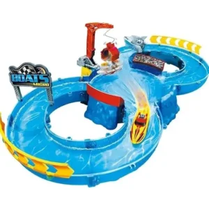 Pista Acuatica De Carreras + 1 Bote De Carrera