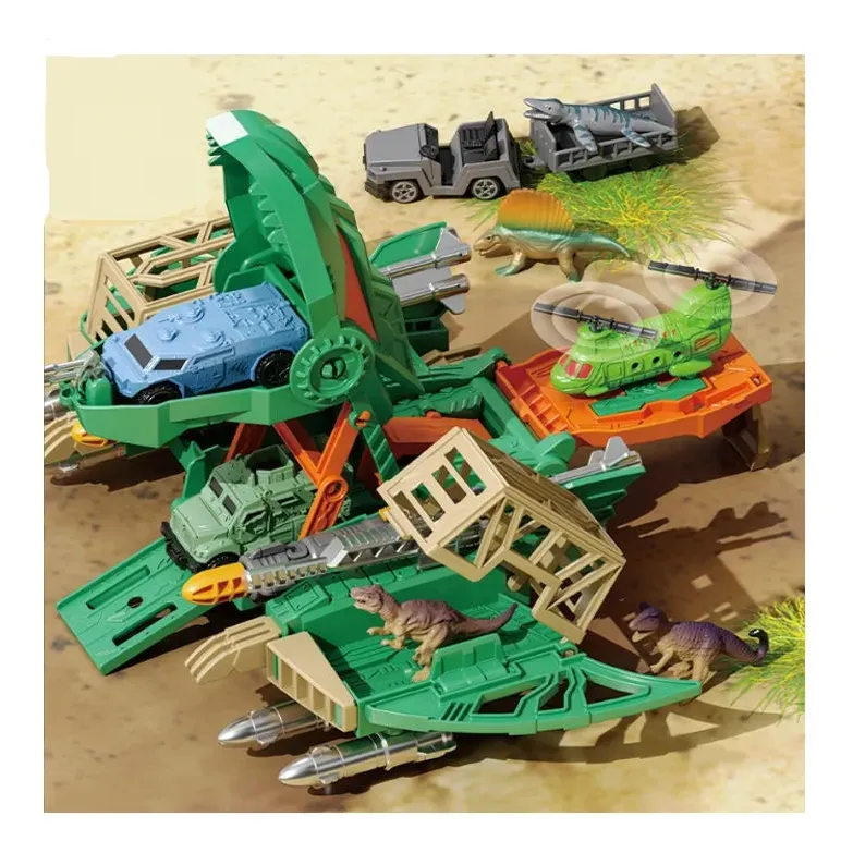 Nave Dinosaurio Para Niños 10pc + 6 Dinosaurios - Image 4