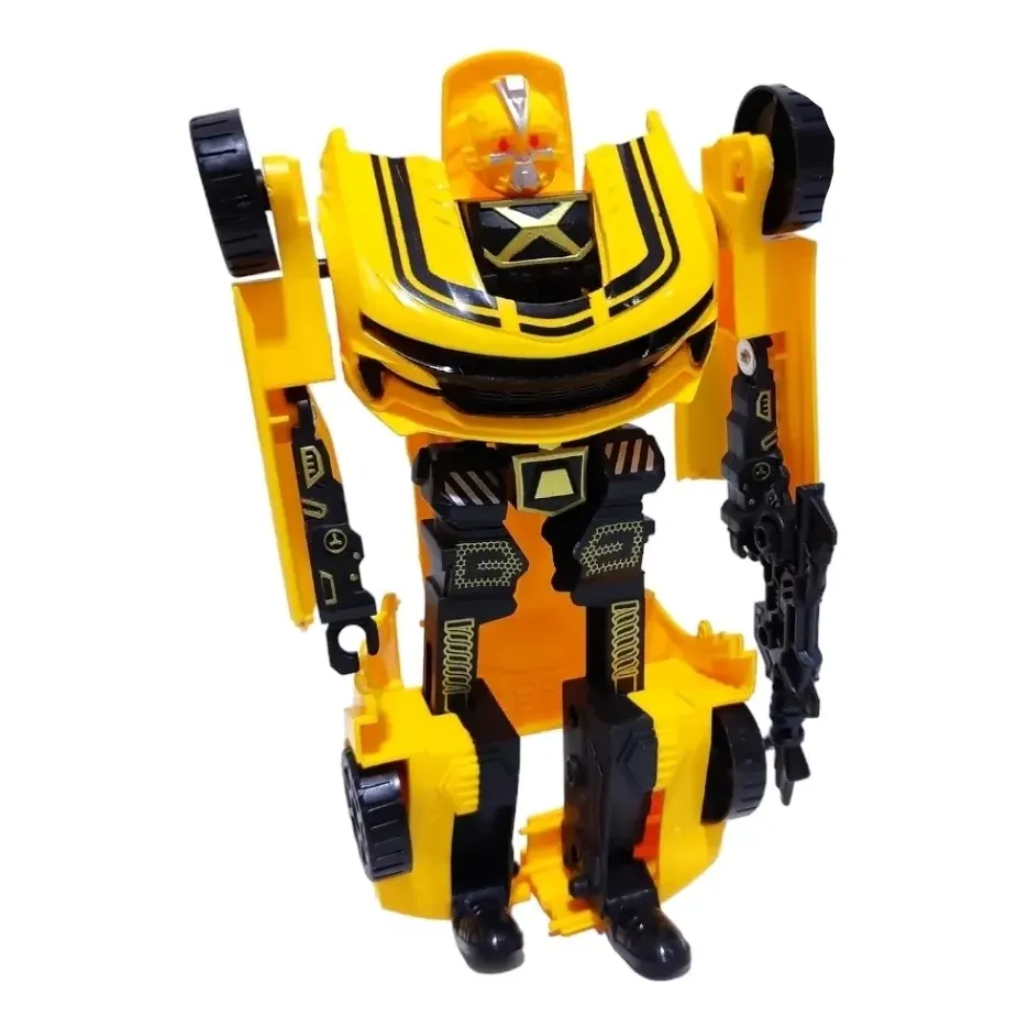 Figura Transformer Oprimus Prime Bumblebee + Mascara - Image 6