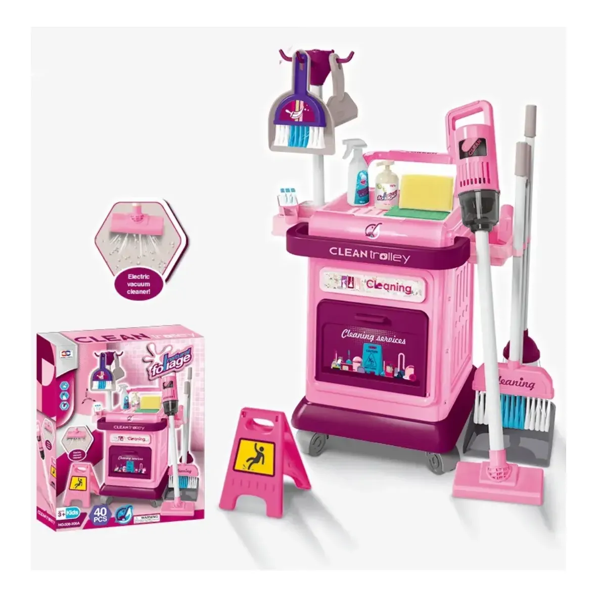 Juego De Limpieza Para Niños +40 Accesorios - Image 8
