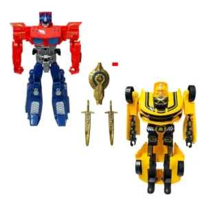2x Transformers Optimus Bumblebee Para Niños