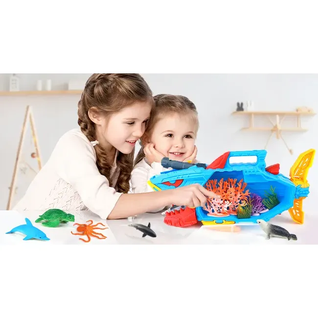 Tiburon Submarino Para Niños + 10pc - Image 6