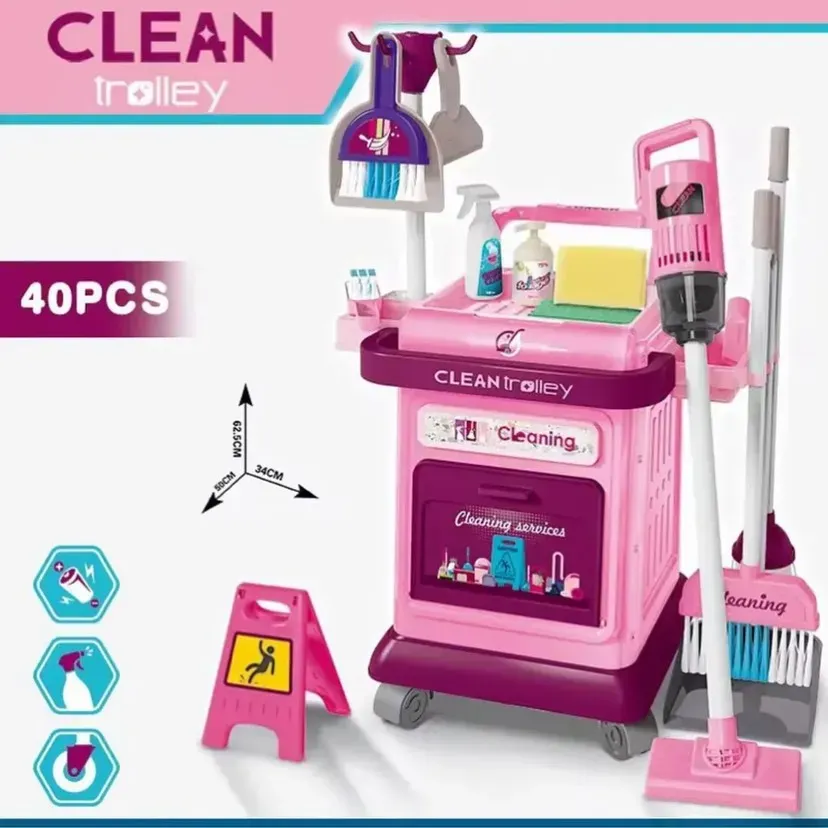 Juego De Limpieza Para Niños +40 Accesorios - Image 3