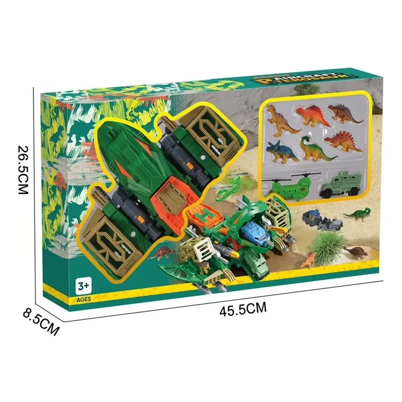 Nave Dinosaurio Para Niños 10pc + 6 Dinosaurios - Image 6