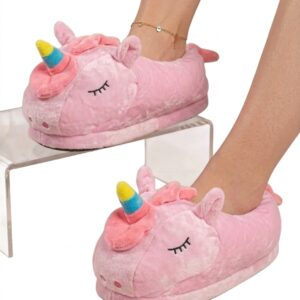 PANTUFLAS UNICORNIO rosado 28cm #44204-25