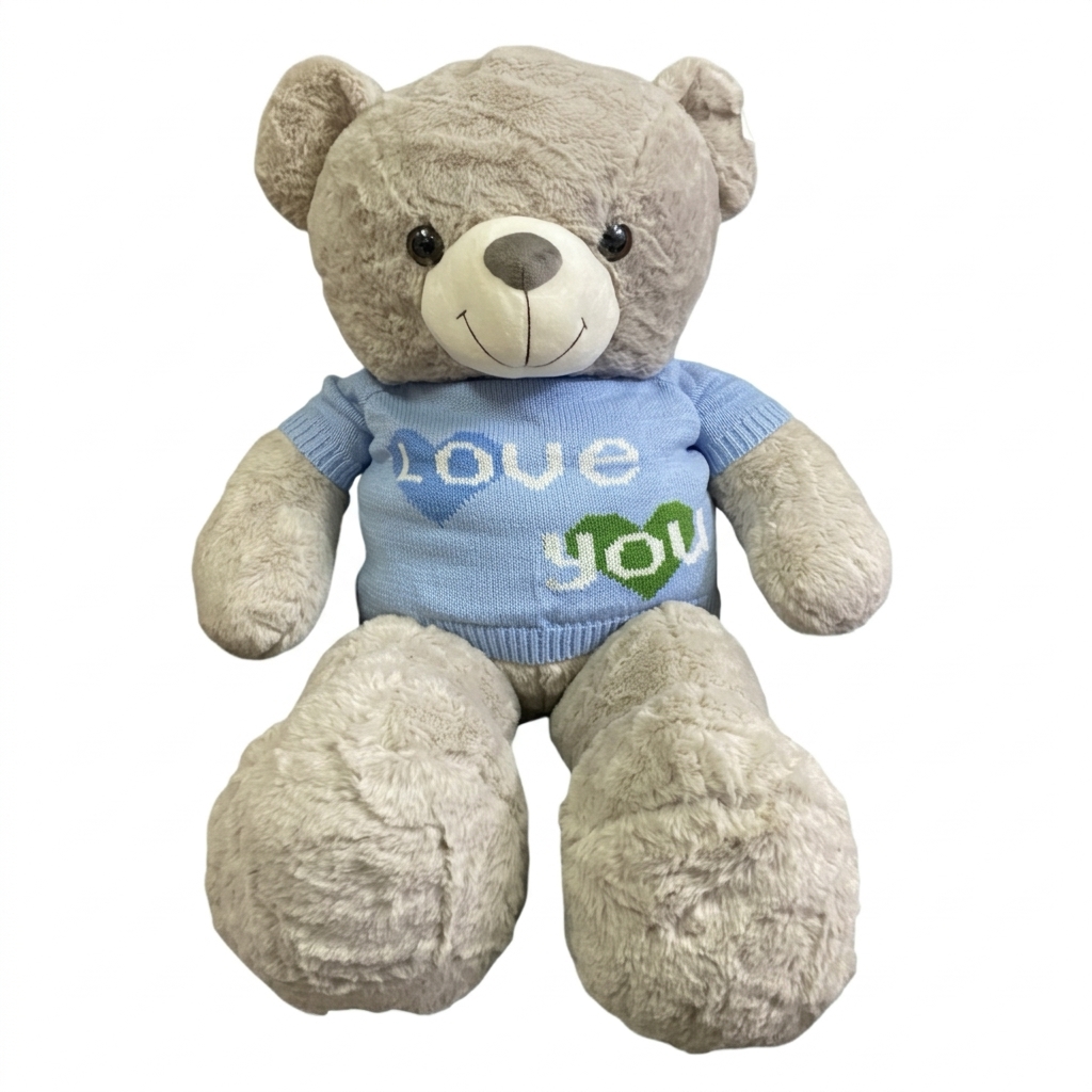 PELUCHE OSO SUETER 75cm #DX-52213